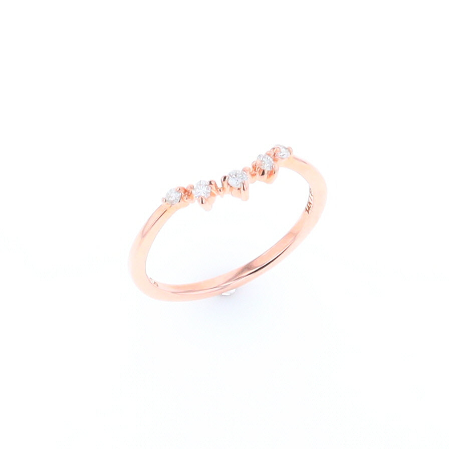 Swarovski frisson ring rose on sale gold