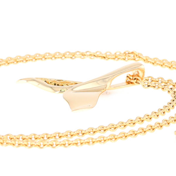 Whale Tail Necklaces Natural Nuggets Inlaid Sea Life Pendant