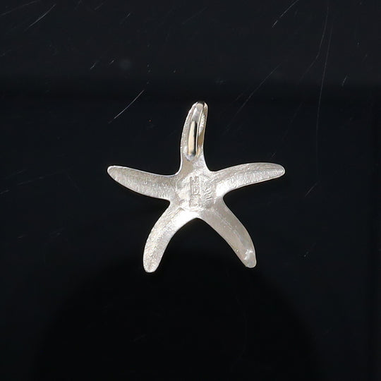 Opal Pendant Inlaid Realistic Star Fish Sea Life Design