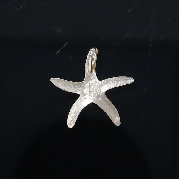 Opal Pendant Inlaid Realistic Star Fish Sea Life Design