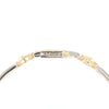 Two-Tone Sectional Diamond Tennis Bracelet