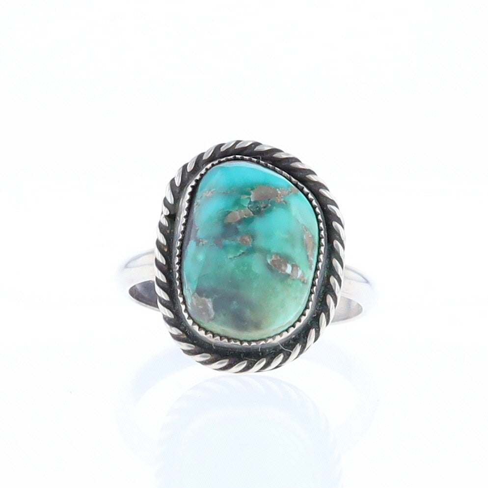 Bezel Set Turquoise Ring