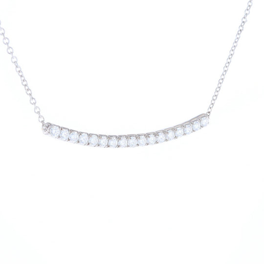 Diamond Bar Necklace