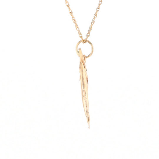 Yellow Gold Sailfish Pendant