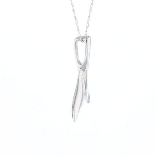 Whale Tail Pendant 14Kt Gold High Polish Realistically Designed