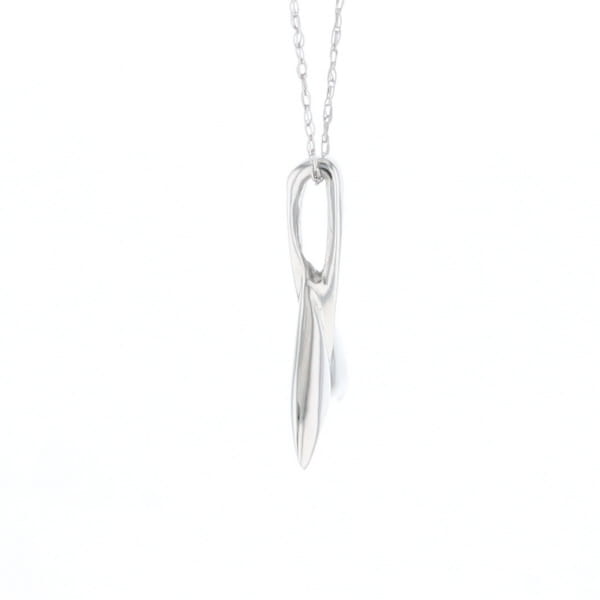 Whale Tail Pendant 14Kt Gold High Polish Realistically Designed