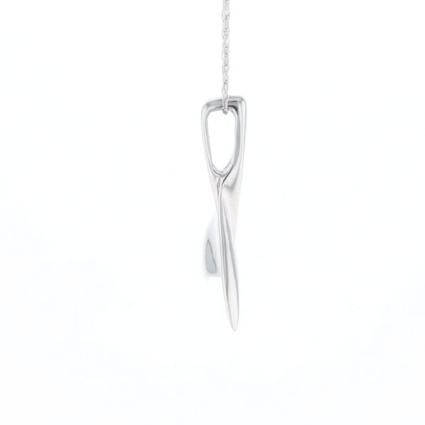 Whale Tail Pendant 14Kt Gold High Polish Realistically Designed