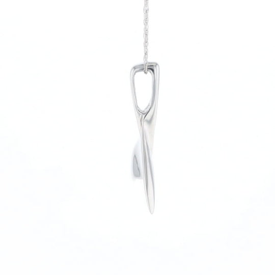 Whale Tail Pendant 14Kt Gold High Polish Realistically Designed