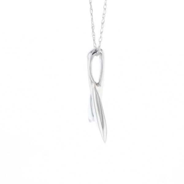 Whale Tail Pendant 14Kt Gold High Polish Realistically Designed