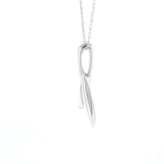 Whale Tail Pendant 14Kt Gold High Polish Realistically Designed