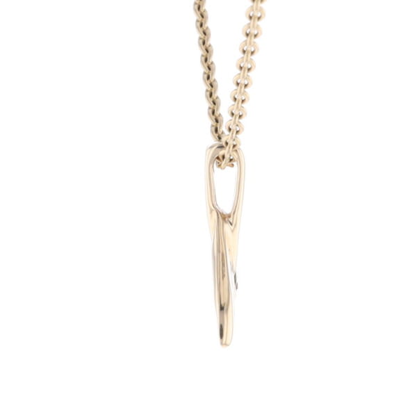 Whale Tail Necklaces Natural Gold Quartz and Nuggets Inlaid Pendant