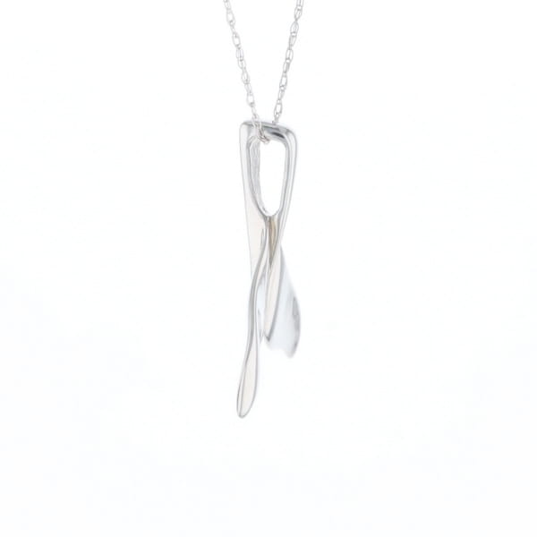 Whale Tail Pendant 14Kt Gold High Polish Realistically Designed