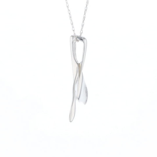 Whale Tail Pendant 14Kt Gold High Polish Realistically Designed