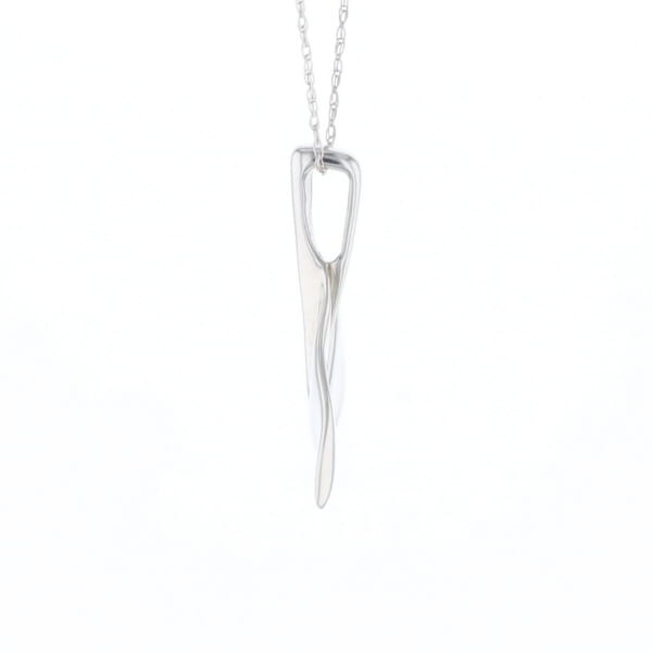 Whale Tail Pendant 14Kt Gold High Polish Realistically Designed