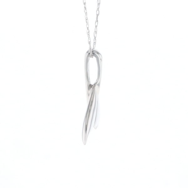 Whale Tail Pendant 14Kt Gold High Polish Realistically Designed