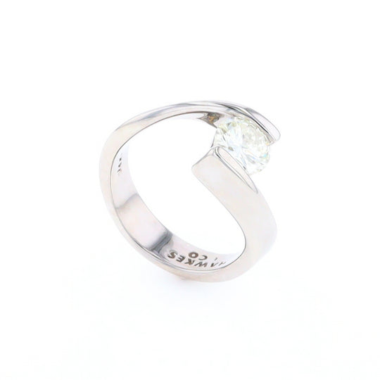 K.I.S.S. Bypass Diamond Engagement Ring