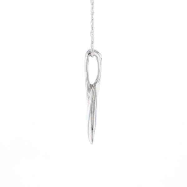 Whale Tail Pendant 14Kt Gold High Polish Realistically Designed