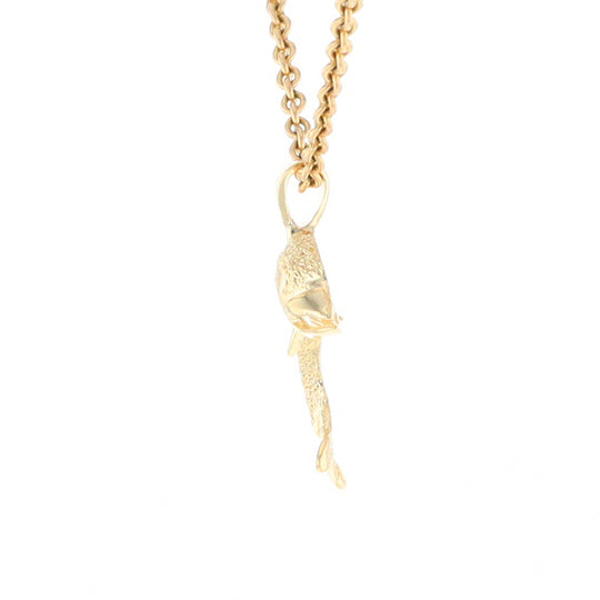 Textured Dolphin Pendant