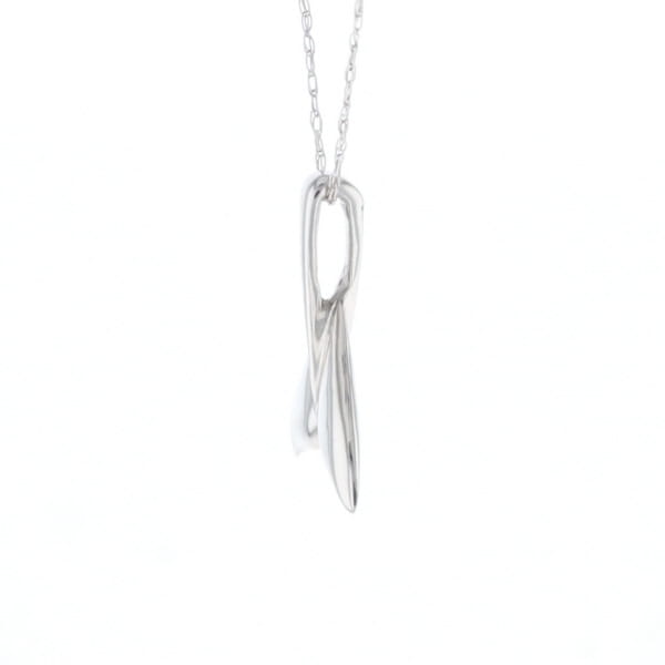 Whale Tail Pendant 14Kt Gold High Polish Realistically Designed