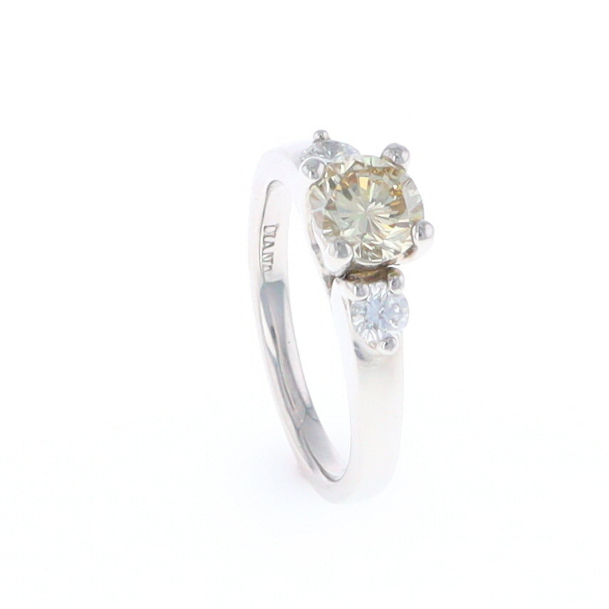 Fancy Color Diamond Engagement Ring