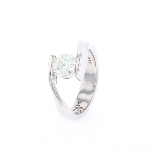 K.I.S.S. Bypass Diamond Engagement Ring