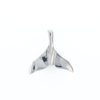 Whale Tail Pendant 14Kt Gold High Polish Realistically Designed