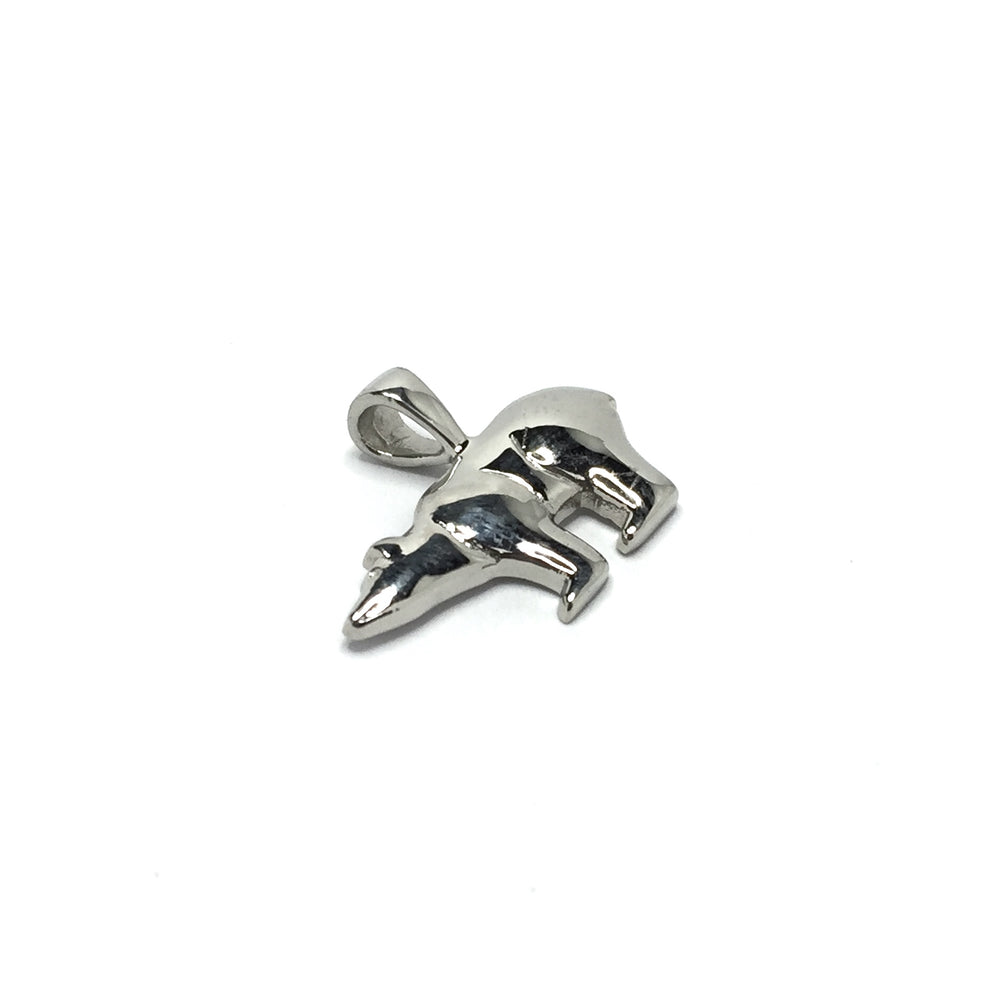 SMALL POLAR BEAR PENDANT-James Hawkes Designs-Hawkes and Co