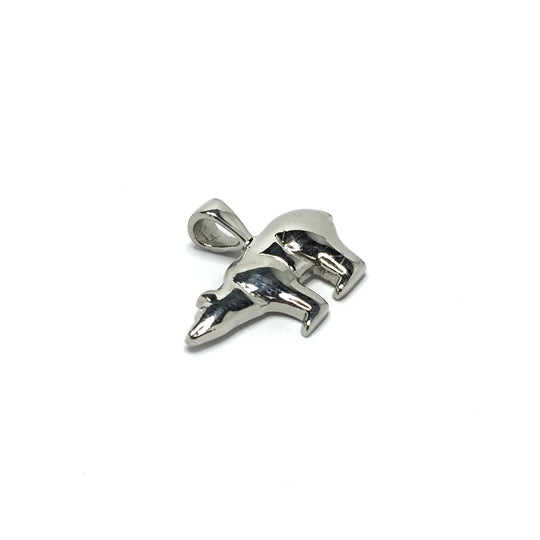 SMALL POLAR BEAR PENDANT-James Hawkes Designs-Hawkes and Co