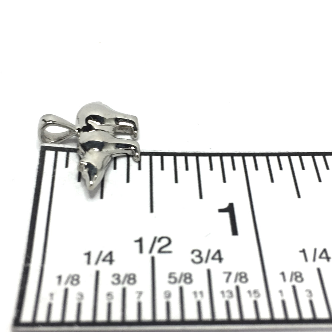 SMALL POLAR BEAR PENDANT-James Hawkes Designs-Hawkes and Co