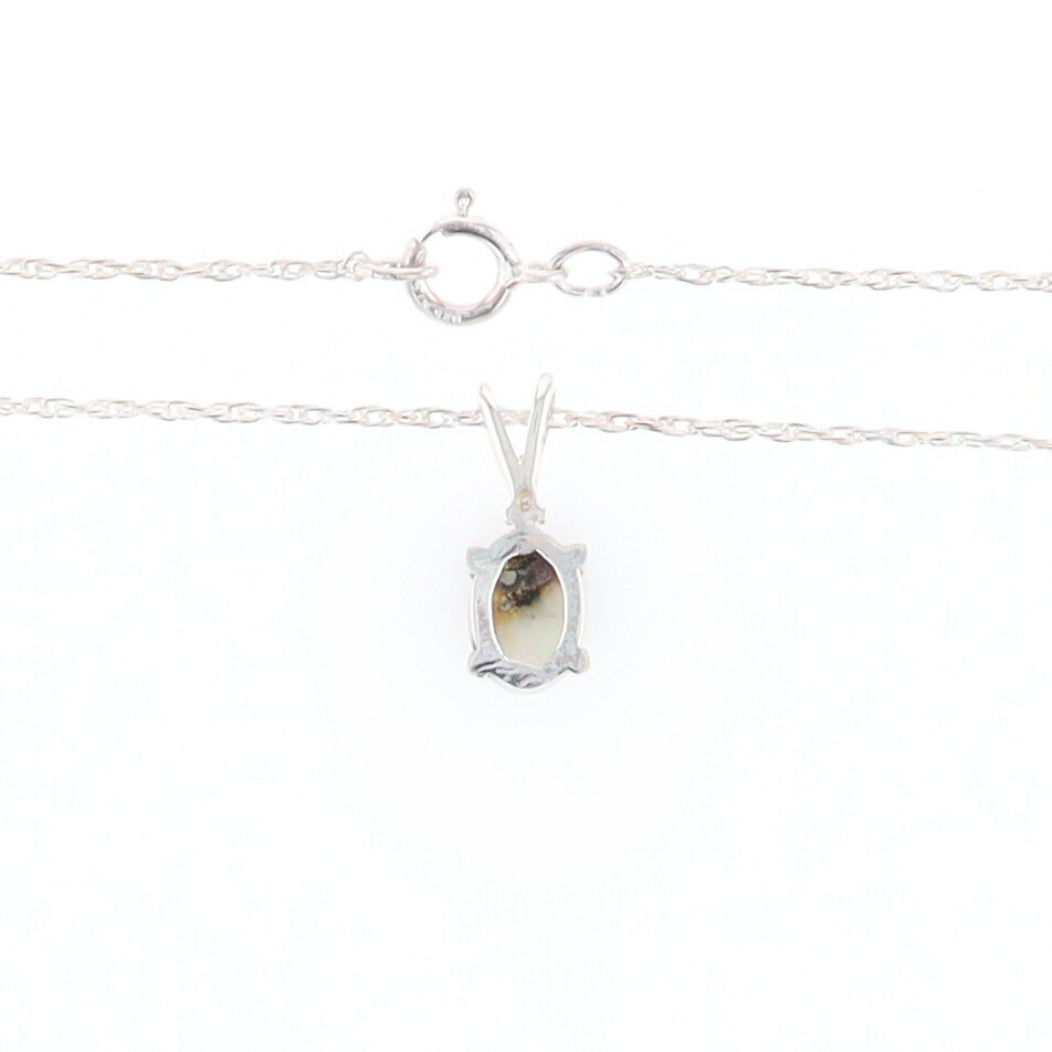 Gold Quartz Cabochon Necklace