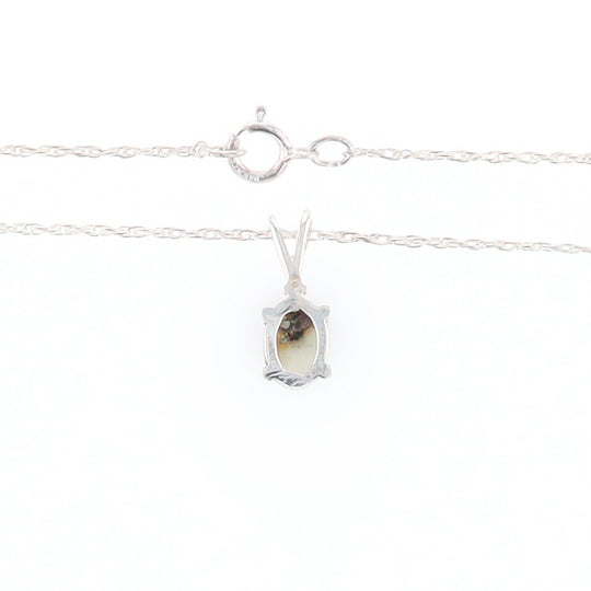 Gold Quartz Cabochon Necklace
