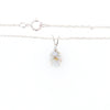 Gold Quartz Cabochon Necklace