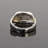 Opal Rings Rectangle Inlaid Design Lady's Ring