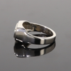 Opal Rings Rectangle Inlaid Design Lady's Ring