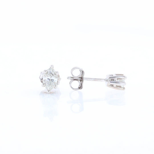 0.51ct Marquise Diamond Studs