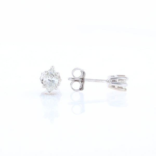 0.51ct Marquise Diamond Studs