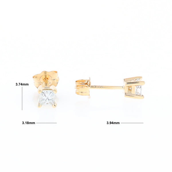 0.38ctw Diamond Stud Earrings