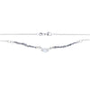 Marquise Diamond Necklace with Rough Diamond Beads