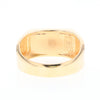 Four Section Gold Quartz Inlaid Men's Ring G2