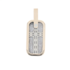 Meteorite Reversible Dog Tag Pendant