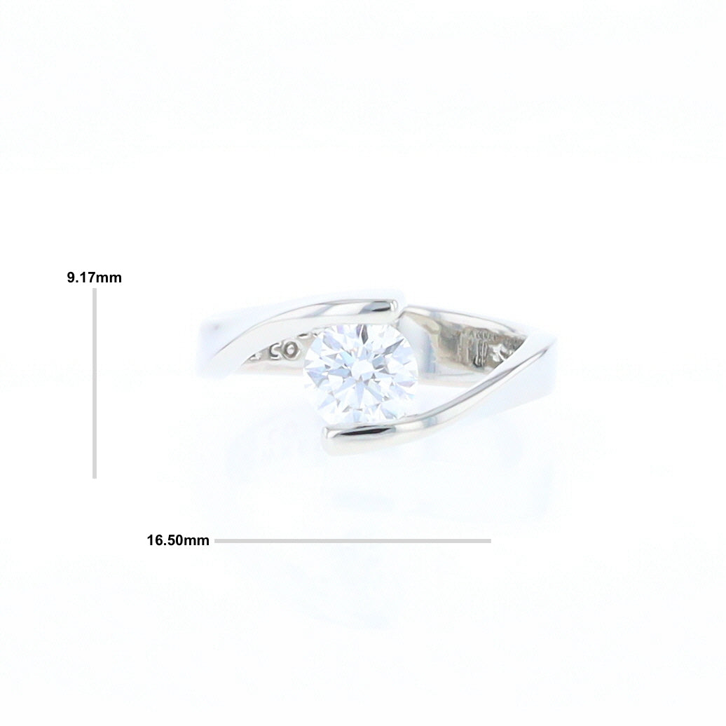 K.I.S.S. Bypass Diamond Engagement Ring