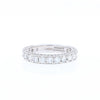 Diamond Encrusted Wedding Band