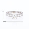 Diamond and Pink Sapphire Engagement Ring
