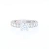 Diamond Encrusted Engagement Ring