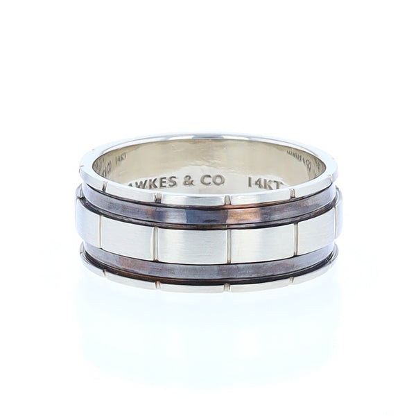 Contemporary Men's Comforts Fit Wedding Band Medium