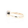Meteorite Oval Inlay Ring