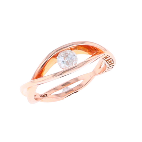 Entwined Bands of Love Ring (Ready to Ship)