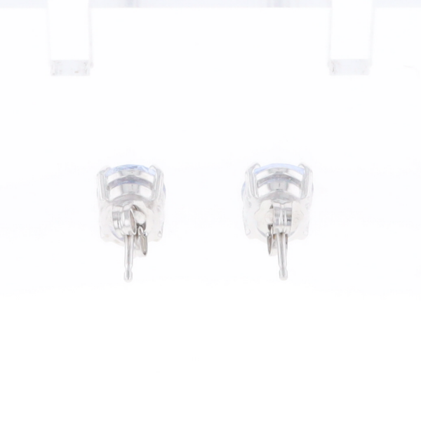 Ceylon Sapphire Stud Earrings