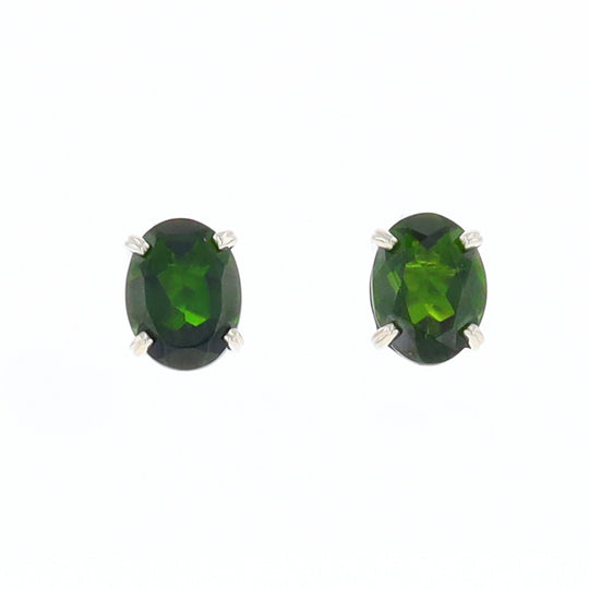H&C Oval Stud Earrings