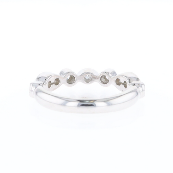 Simply Vintage Wedding Band (White Gold)